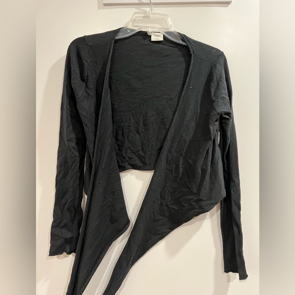 Abercrombie & Fitch Tops - Abercrombie Black Wrap Top